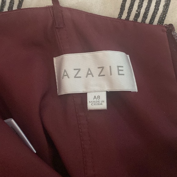 Azazie Cabernet Kailyn Bridesmaid Dress - Picture 5 of 6